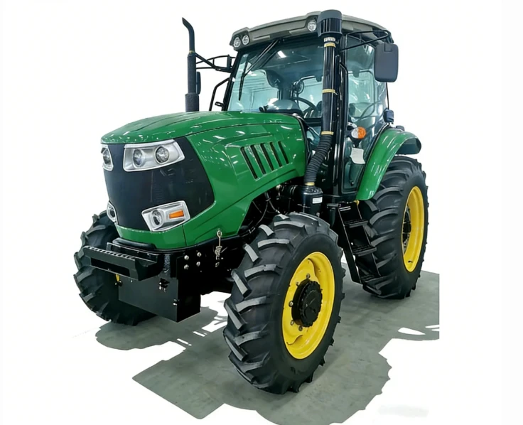 جرار بعجلات 130 حصان 4 × 4 - نموذج زراعي رئيسي عالي الكفاءة، توريد مباشر من المصنع